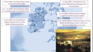 The Williamite War in Ireland 16891691 [upl. by Mildrid895]