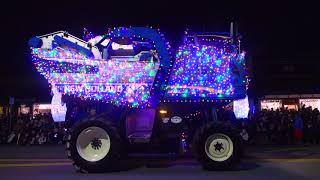 Calistoga Lighted Tractor Parade 2017 [upl. by Eriam]