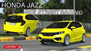 HONDA JAZZ GK5 STREET RACING  MOD BUSSID TERBARU [upl. by Roderich]