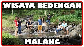 WISATA BEDENGAN MALANG Wisata alam dengan pemandangan sungai mengalir yang indah di Indonesia [upl. by Atik]