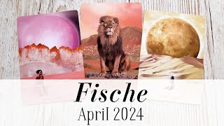 ♓FISCHE  April 2024 • Heilung amp Wandlung🌟Schluss mit unnötigen Sorgen Tarot [upl. by Nicoline]