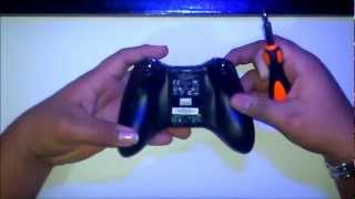 TUTORIAL Como desarmar un control de xbox 360 lo importante [upl. by Burkitt]