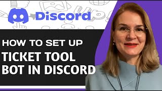 How To Set Up Ticket Tool Bot In Discord Server 2024  Full guide [upl. by Kimball375]