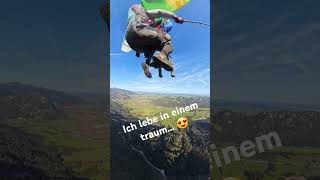 quot23quot vlog paragliding Breitenberg Pfronten mit tandem guru  tandemguru dream the dream dude [upl. by Annaira]