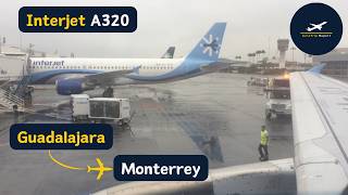 TRIP REPORT  Interjet✈️ Así era volar con Interjet en su A320 quotEcojetquot  Guadalajara  Monterrey [upl. by Alrac]