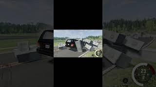 Beamng Drive FBI car crash test shorts [upl. by Nicolau]