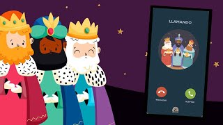 📞🐫 Llamada a los Reyes Magos✨👑 Baltasar Melchor y Gaspar [upl. by Neellok]