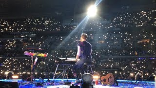 COLDPLAY EVERGLOW UP CLOSE AT STADE DE FRANCE PARIS 160717 [upl. by Henleigh]