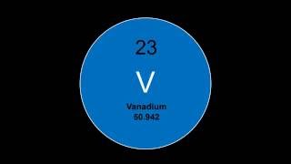 Element 23  Vanadium Facts [upl. by Retloc]