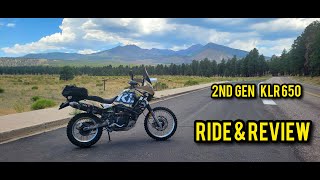 2nd GEN Kawasaki KLR650  Ride and Review [upl. by Moises955]