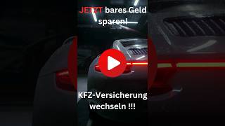 💪💪 Bares Geld sparen und die KFZVersicherung wechseln 💪💪 geld geldsparen news [upl. by Lednew]