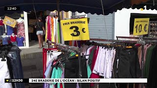 SaintDenis  la 24ème édition de la braderie de locéan sachève aujourdhui [upl. by Demeter421]