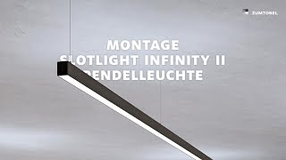 SLOTLIGHT infinity II  Montage Pendelleuchte DE [upl. by Anahir245]