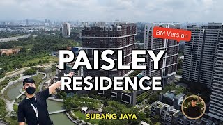 CURVED Bentuk  PAISLEY Residence  Metropark Subang Jaya  646sf FREEHOLD by TROPICANA BERHAD [upl. by Strade]