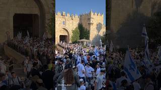 Jerusalem Day The Israeli Dance of FlagsIsrael 2024 [upl. by Melisenda452]