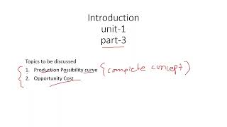 Production Possibility Curve  Opportunity Cost ppc  PPF microeconomics cbse beautifuleonomics [upl. by Etnaik]