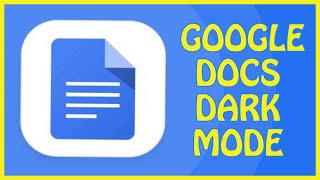 How to Set Google Docs in Dark Mode 2023 [upl. by Eiblehs230]