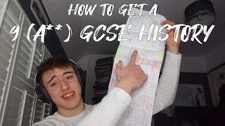 How To Get A 9 History GCSE [upl. by Schaffer]