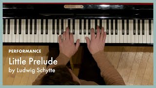 Little Prelude  Schytte page 58 Literature for the Piano Book 1 [upl. by Aneled658]