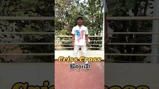 Criss Cross Dance Step  Learn Hip Hop  Dance Tutorial  Shivam Dance Academy [upl. by Justino]