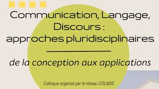 Colloque  mardi 15 octobre matin [upl. by Amil]