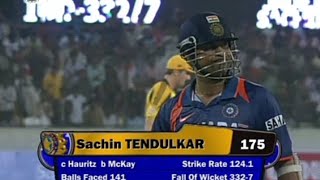 Sachin Tendulkars terrific knock against Australia 2009 sachintendulkar 🏏🏏🏏 [upl. by Savil]