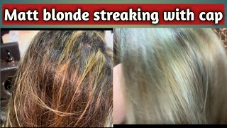 Highlights and cap streaking full method step by step [upl. by Renie]