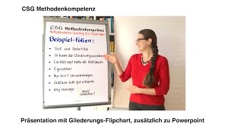 Präsentation mit extra GliederungsFlipchart [upl. by Veneaux428]