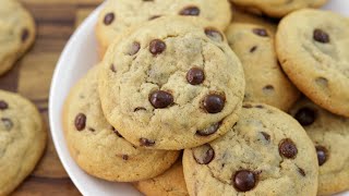 Soft and Chewy Chocolate Chip Cookies Recipe [upl. by Anaerda415]