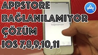 App Storea Bağlanılamıyor Hatası Çözüm  Ios 8 811 812 [upl. by Nalyac]