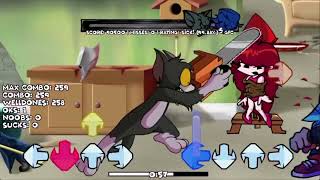 FNF The Basement Show Tom amp Jerry Creepypasta Chainsaw Maniac Gameplay by Mikaskycute 🩵💙 [upl. by Pacorro]