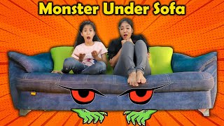 Monster Under Paris Sofa  Funny Story  Paris Lifestyle [upl. by Winnah]