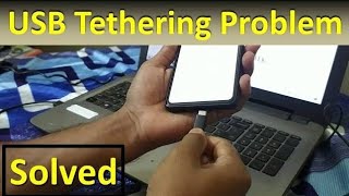 ✅ Solved  USB Tethering not working in Mobile only charging  Fix unknown USB device  Port fix [upl. by Ninazan]