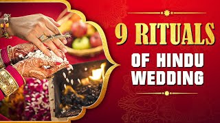 9 Rituals of Hindu Wedding  हिन्दू विवाह के ९ रिवाज  Marriage In Hinduism  Rajshri Soul [upl. by Atterys414]