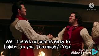 Gaston song lyrics The beauty and the beast live action [upl. by Notxed]