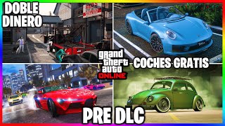 NUEVA ACTUALIZACION en GTA PREDLC DOBLE amp TRIPLE DINERO DESC EPICOS COCHES GRATIS GTA Online [upl. by Rednazxela]