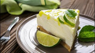 No Bake Key Lime Pie The Perfect Summer Dessert Recipe [upl. by Itnuahsa]