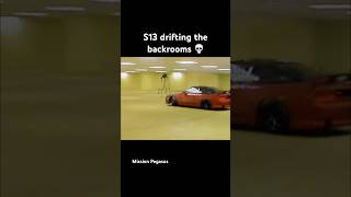 Drifting Found the Backrooms 180sx s13silvia [upl. by Llenor]