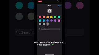 Create an iPhone Restart Button with Shortcuts  Easy StepbyStep Guide 🔄 ios2023 iphoneupdates [upl. by Garett]