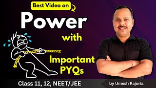 5 Power  Important PYQs  Kinetic Energy amp Work  with Important PYQs  11th Physics cbse neet [upl. by Mont]