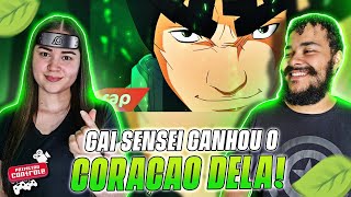 Rap do Maito Gai Naruto  O NINJA MAIS FORTE  NERD HITS  REACT EM CASAL [upl. by Niwhsa]