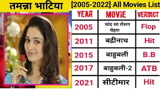 Tamanna Bhatia all movie list ll Tamanna Bhatia all film list flop and hit [upl. by Elacim]