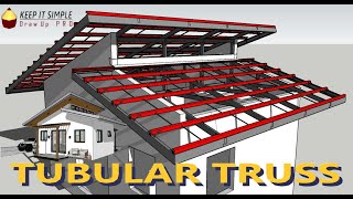 Tubular Truss  Clerestory Roof [upl. by Pelpel]