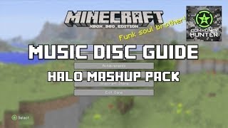 Minecraft Music Discs  Halo Mashup Pack [upl. by Eniarda151]