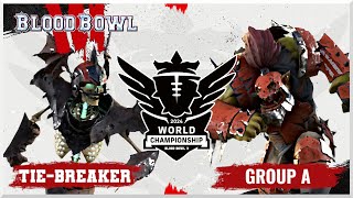 Blood Bowl 3  World Champs 24  Group Stage TieBreaker  LePeg vs Jacek Official Cast [upl. by Shaffer]