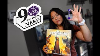 90 Second Nerd Board Game Review Pendulum [upl. by Aratal]