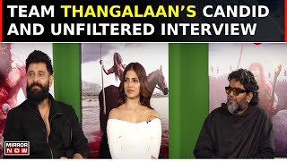 Chiyaan Vikram And Malavika Mohanan Talk ‘Thangalaan’ Shah Rukh Khan And Salman Khan  Watch Now [upl. by Morven]