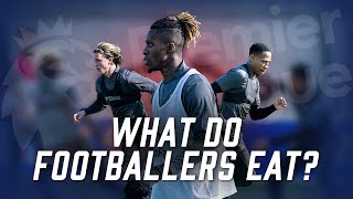 Fueling Footballers What Premier League players eat [upl. by Lehcer]