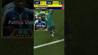 Patrick Vieira The best shot👍 efootball efootball2024 pesmobile 👍 [upl. by Freddie]