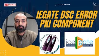 ICEGATE PKI not found resolve  No PKI applet found [upl. by Mylo552]